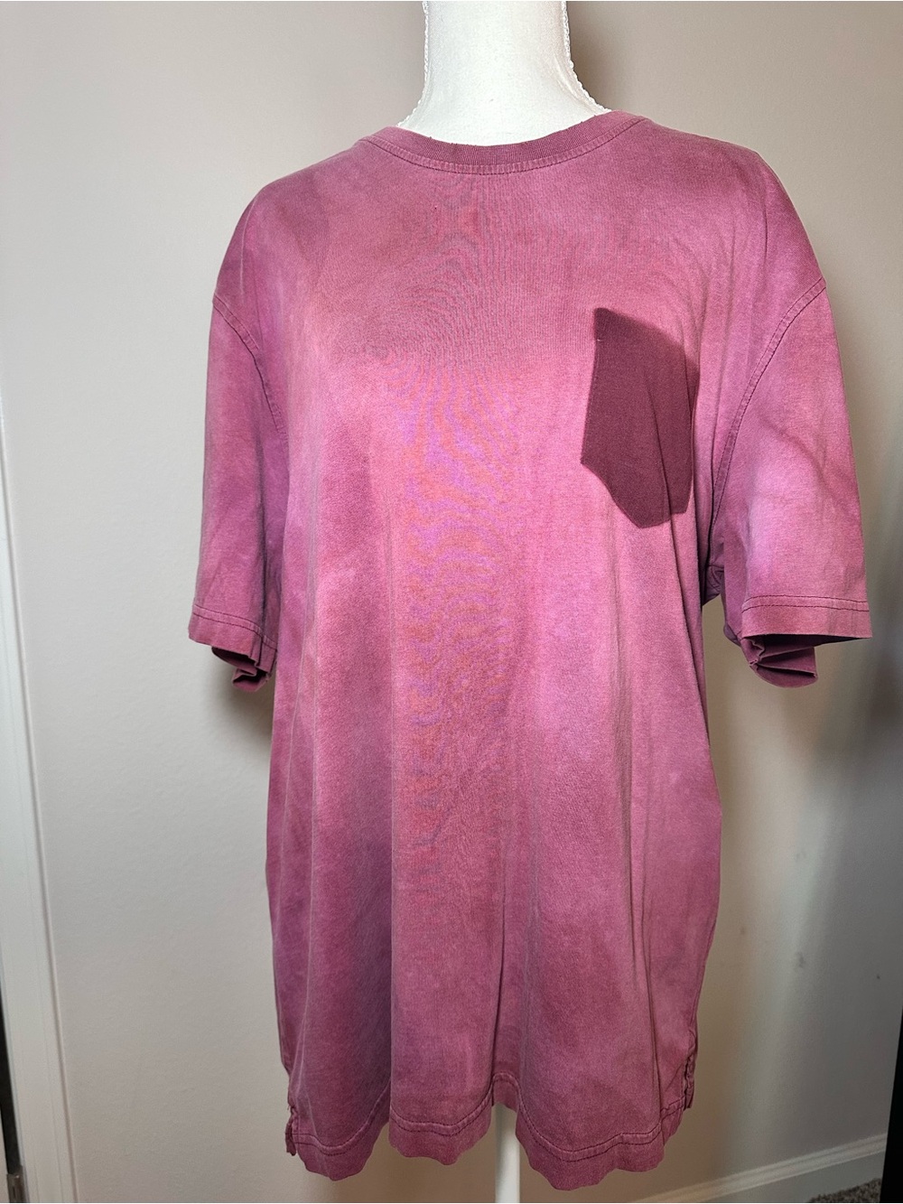 Men's ghost pocket tee - Dusty Rose